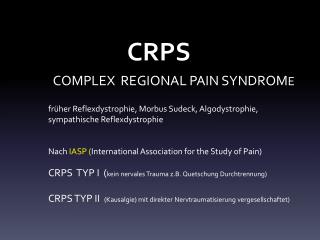 CRPS