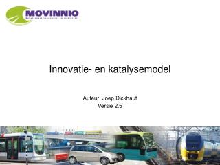 Innovatie- en katalysemodel