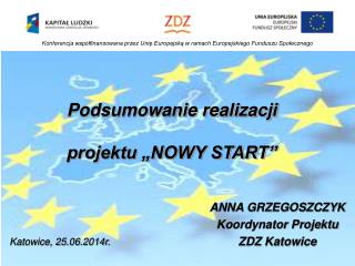 Konferencja wsp ó łfinansowana przez Unię Europejską w ramach Europejskiego Funduszu Społecznego