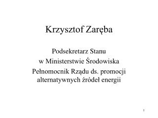 Krzysztof Zaręba