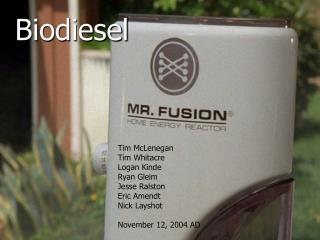 Biodiesel