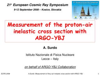 Measurement of the proton-air inelastic cross section with ARGO-YBJ