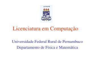 Licenciatura em Computação