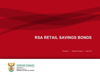 RSA RETAIL SAVINGS BONDS