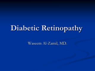 Diabetic Retinopathy