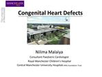 Congenital Heart Defects