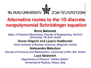 Alternative routes to the 1D discrete nonpolynomial Schrödinger equation