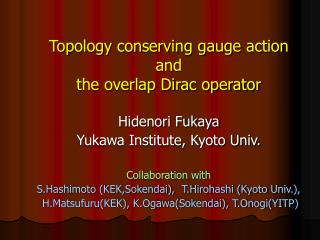 Topology conserving gauge action and the overlap Dirac operator