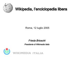 Wikipedia, l’enciclopedia libera