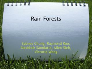 Rain Forests
