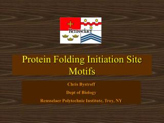 Protein Folding Initiation Site Motifs