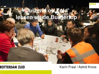 ‘Duizend op Zuid’ lessen uit de Burgertop