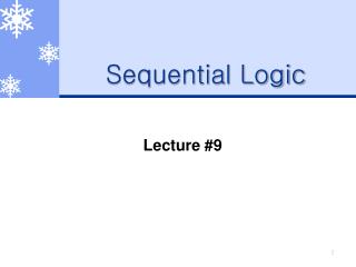 Sequential Logic