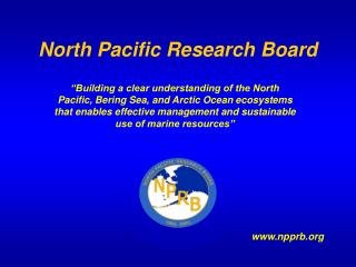 North Pacific Research Board