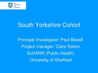 South Yorkshire Cohort