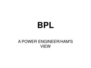 BPL