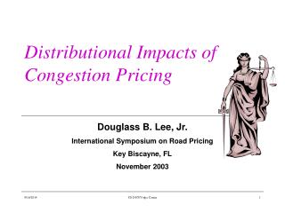 Distributional Impacts of Congestion Pricing