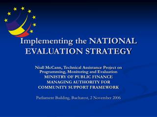 Implementing the NATIONAL EVALUATION STRATEGY