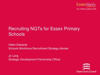 Recruiting NQTs for Essex Primary Schools