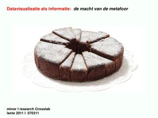 Datavisualisatie als informatie: de macht van de metafoor minor I research Crosslab