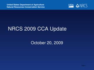 NRCS 2009 CCA Update