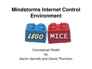 Mindstorms Internet Control Environment