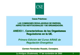 Carmen Fernández Rozado, Consejera.