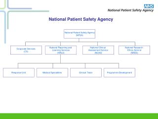 National Patient Safety Agency (NPSA)