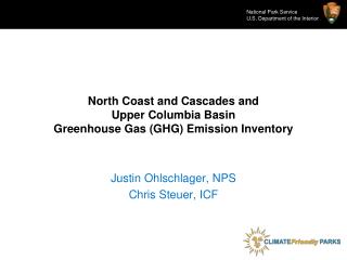North Coast and Cascades and Upper Columbia Basin Greenhouse Gas (GHG) Emission Inventory