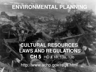 ENVIRONMENTAL PLANNING