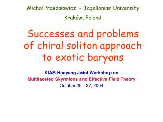 Successes and problems of chiral soliton approach to exotic baryons