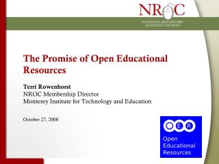 Open Educational Resources