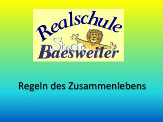 Regeln des Zusammenlebens