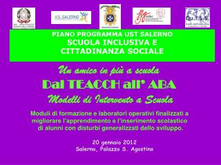 Moduli di formazione e laboratori operativi finalizzati a
