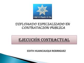 EJECUCIÓN CONTRACTUAL