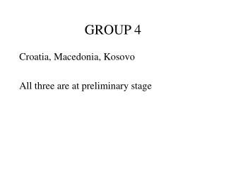 GROUP 4
