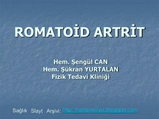 ROMATOİD ARTRİT