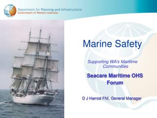 Marine Safety Supporting WA’s Maritime Communities