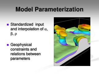 Model Parameterization