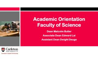 Academic Orientation Faculty of Science