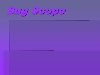 Bug Scope