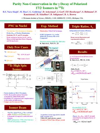 Parity Non-Conservation in the  Decay of Polarized 17/2 - Isomers in 93 Tc