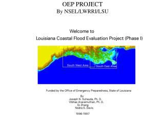 OEP PROJECT By NSEL/LWRRI/LSU