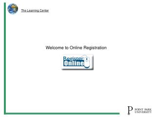 Welcome to Online Registration