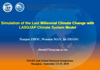 Simulation of the Last Millennial Climate Change with LASG/IAP Climate System Model