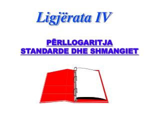 PËRLLOGARITJA STANDARDE DHE SHMANGIET