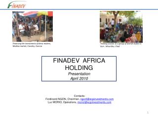 FINADEV AFRICA HOLDING Presentation April 2010