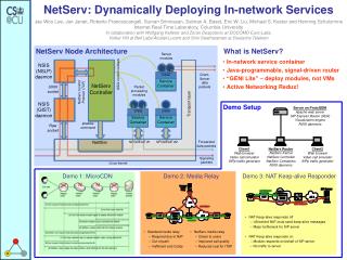 NetServ: Dynamically Deploying In-network Services