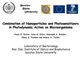 Сombination of Nanoparticles and Photosensitizers in Photodynamic Action on Microorganisms
