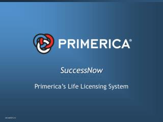 SuccessNow Licensing System